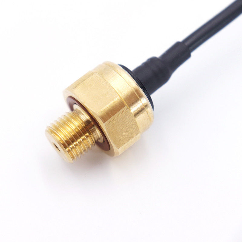 उच्च प्रदर्शन 0.5 - 4.5V वायु तेल गैस के लिए पीतल का दबाव सेंसर