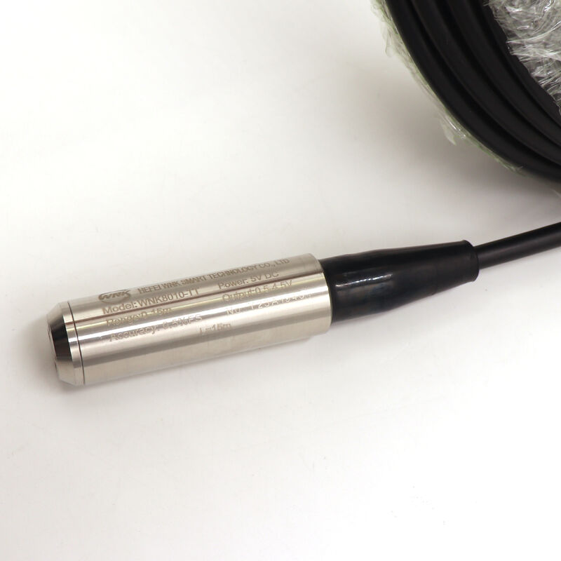 4-20mA 0-10V RS485 आउटपुट लिक्विड वाटर लेवल सेंसर 500m वेल बोरहोल फ्यूल सबमर्सिबल वाटर डेप्थ लेवल ट्रांसमीटर