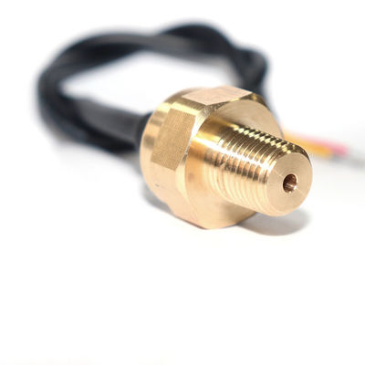 एयर गैस 0.5V 4.5V . के लिए एचवीएसी ब्रास हाउसिंग इलेक्ट्रॉनिक वॉटर प्रेशर सेंसर