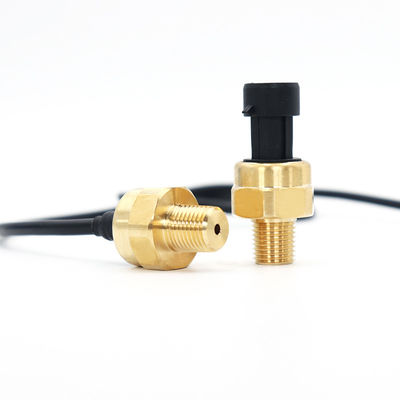 G1 / 4 NPT 1/4 वायु गैस के लिए जल दबाव सेंसर पीतल आवास 0.5-4.5V