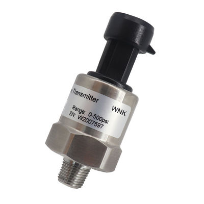 0.5 - 4.5V / 0 - 10V लघु दबाव सेंसर IP65 गैस तेल के लिए